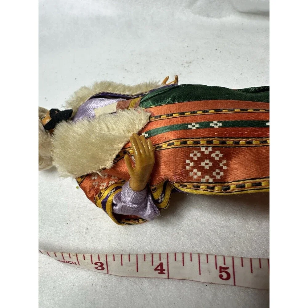 Vintage Turkish Middle Eastern Souvenir Doll 7.5